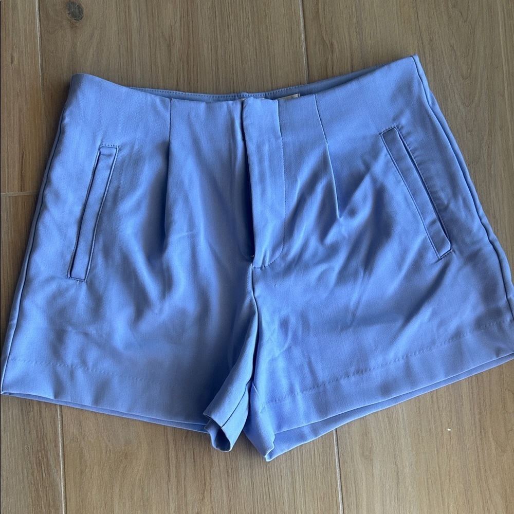 a new day Lavender High Waist Tailored Shorts